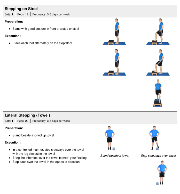 Balance Exercises – MFHT